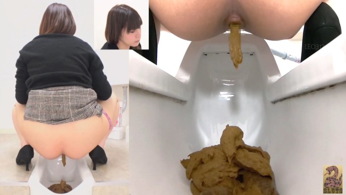 Mature on the Big Butt Poop Turd bed