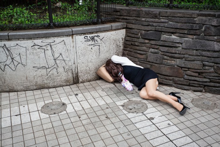 Japanese drunken girls