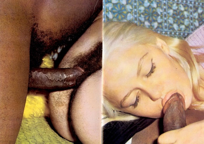 Interracial retro anal