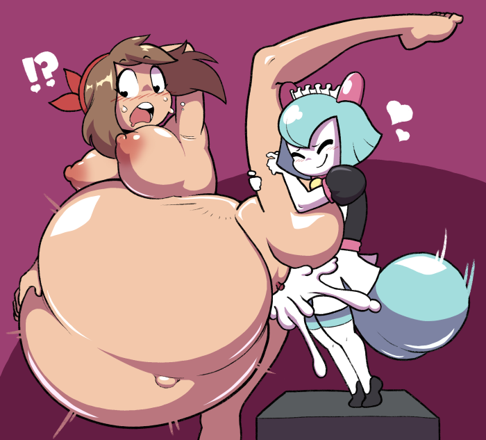 Belly Inflation Girl BDSM