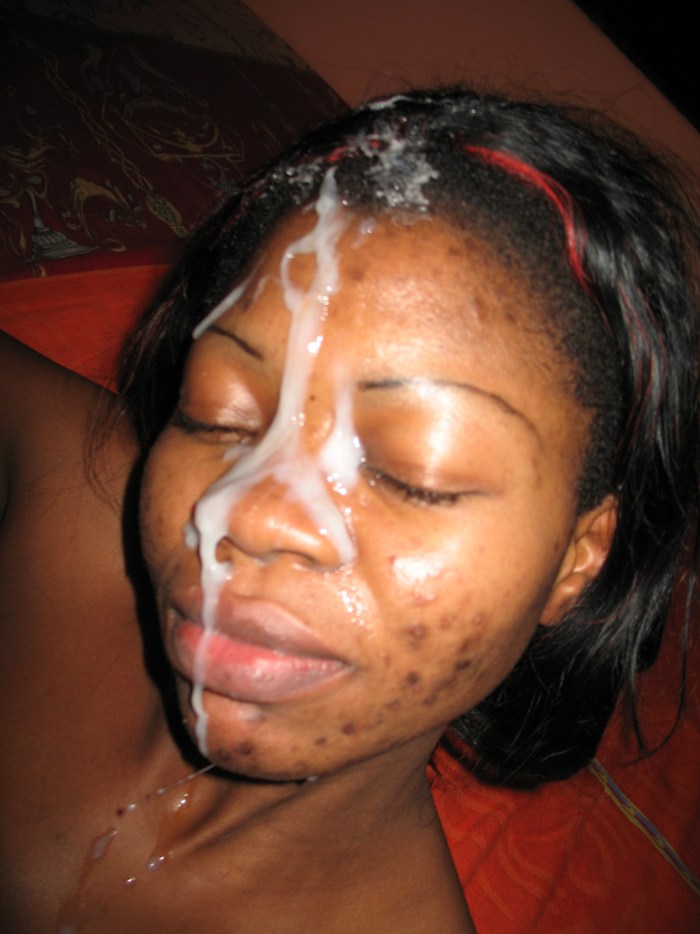 Negro finished in a black woman
