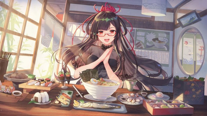 Ramen anime art