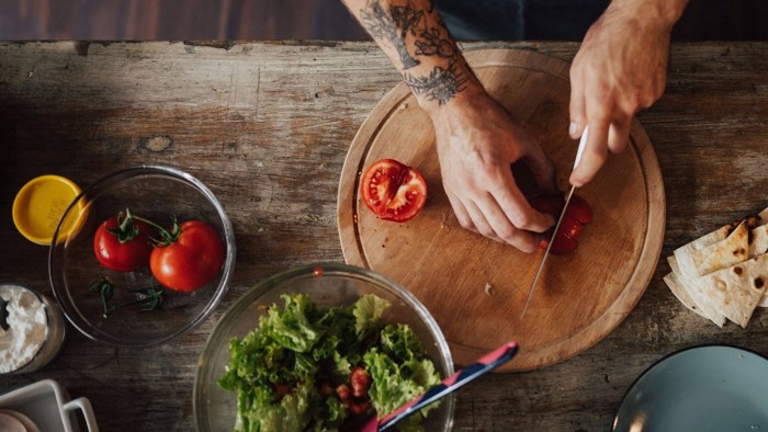 Cooking hands
