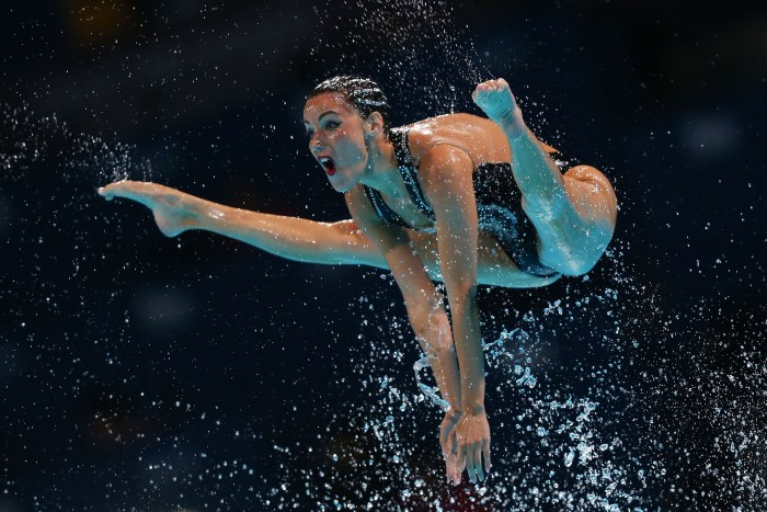 The legs of Russian synchronists