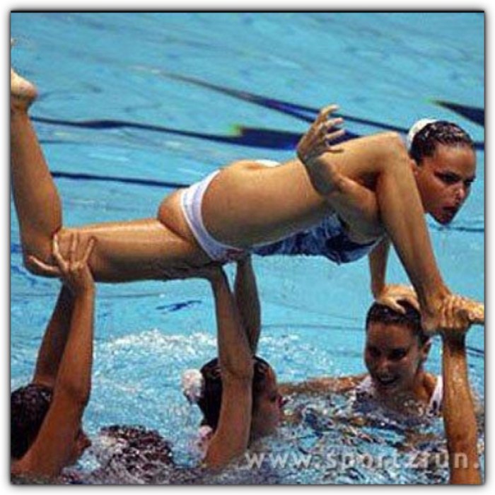 Olga Vasyukova Synchronized swimming