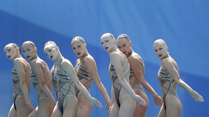Synchronized swimming piquancy