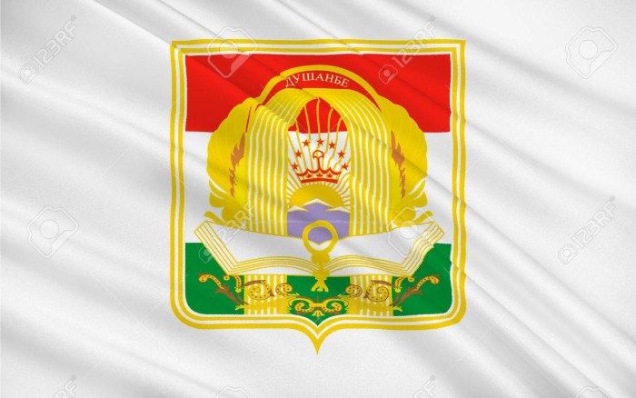 Coat of arms of the city of Dushanbe