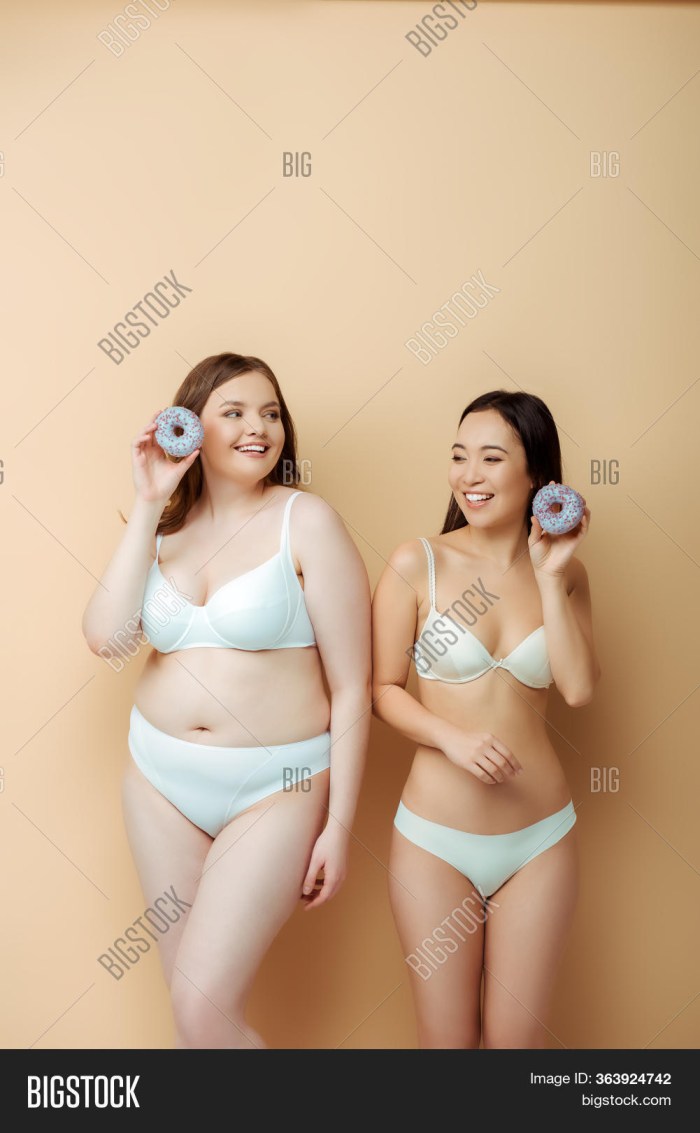 Complete -lingerie collage model