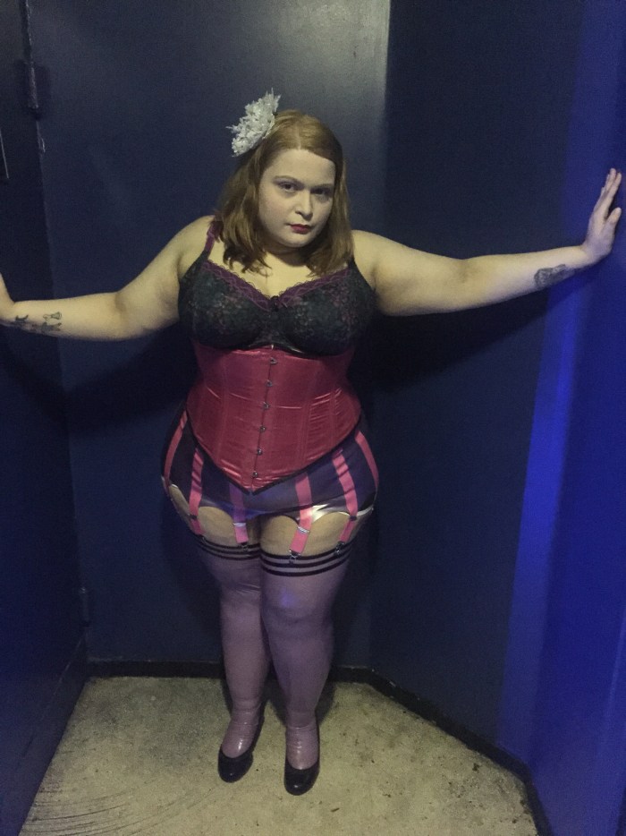 Plus-Size model Diana Sirokai