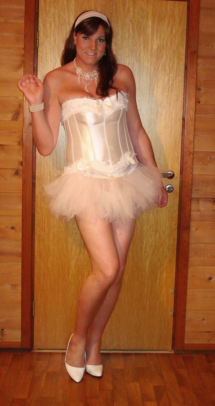 Crossdressing swimsuit