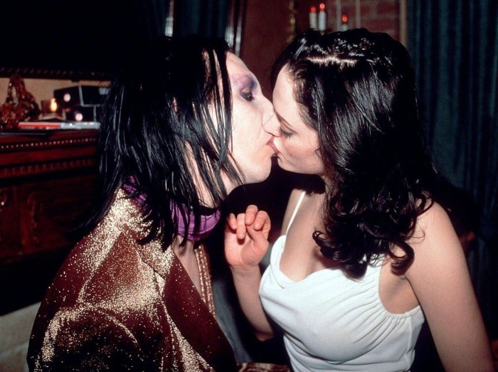 Dita von Tiz in the glass