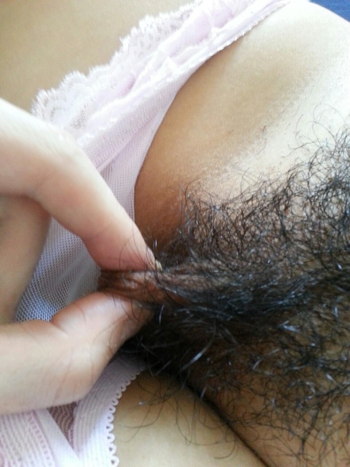 Pubic hair panties