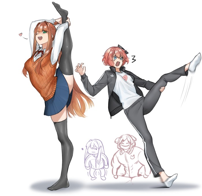 Doki Monica and Saiori