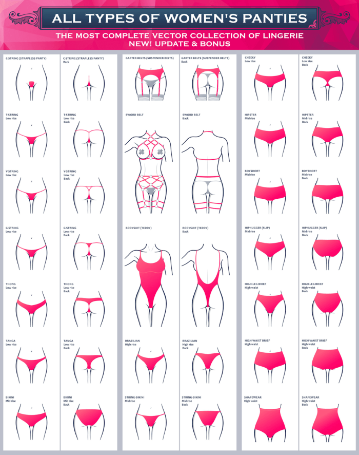 The name of women's panties