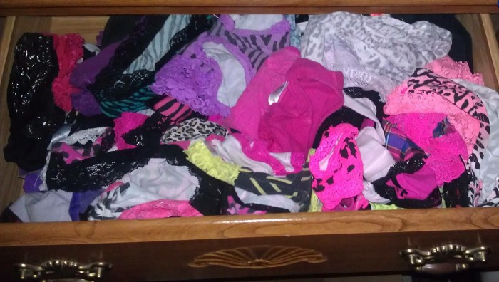 My Satin Panty Drawer