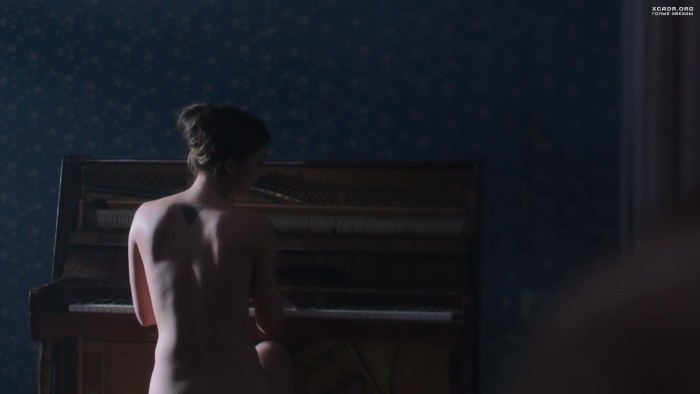 Naked Victoria Tolstoganova in the film above the sky