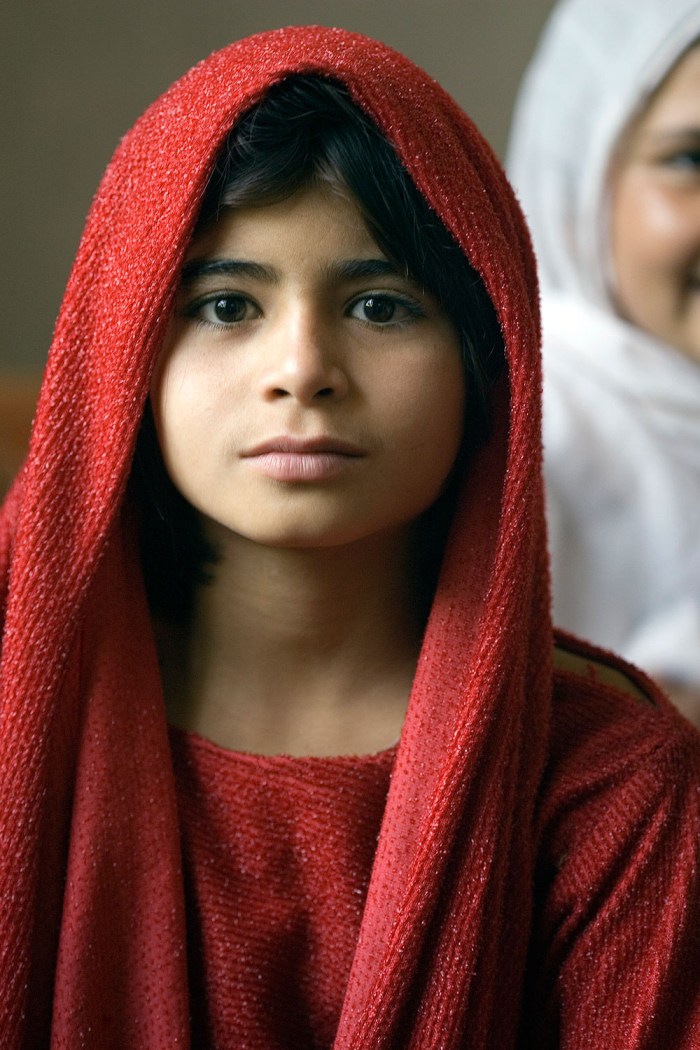 Sitting Afgan Girl