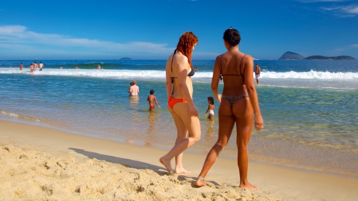 Nudi beach of Spain
