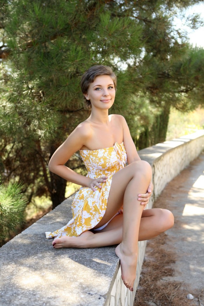 Naked hairy Galina