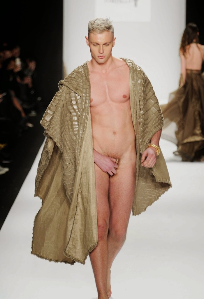 Mercedes Benz Fashion Week 2011 Nipple Nude
