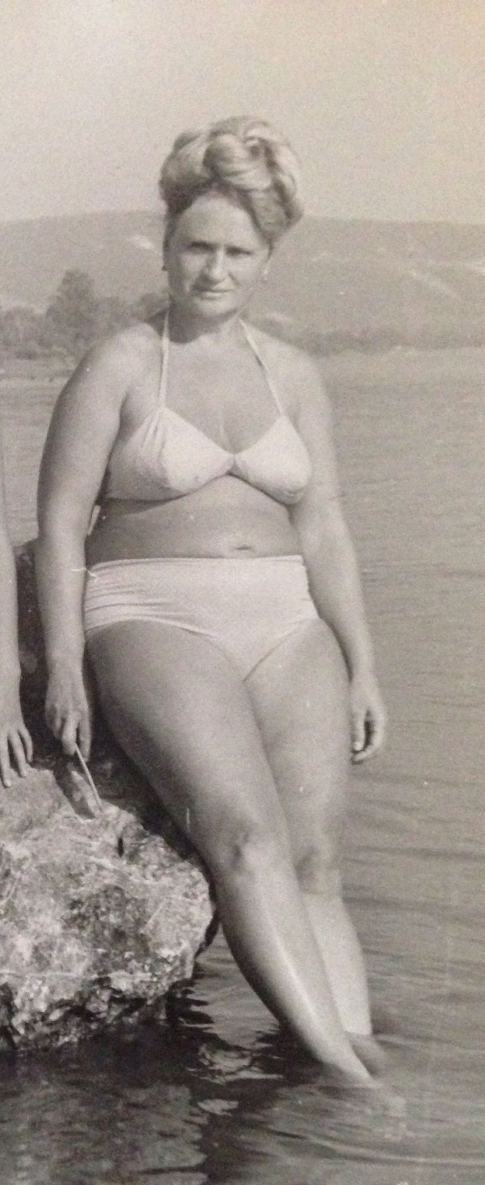 A huge fat woman