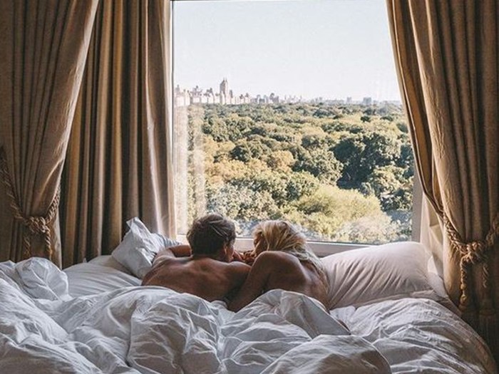 Together in bed
