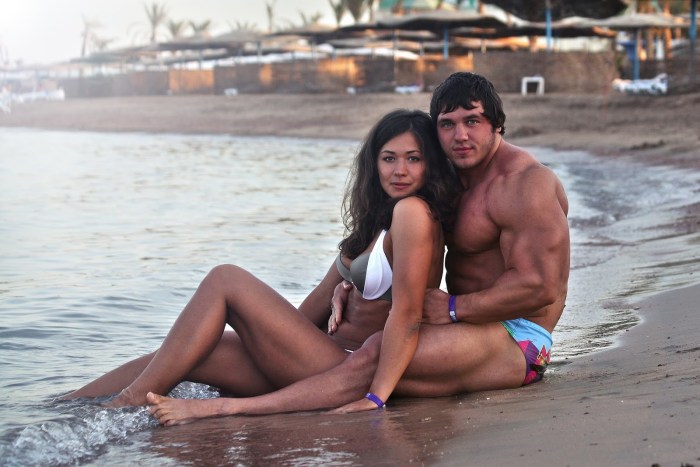 Arina Varskaya and Andrey Skovorny