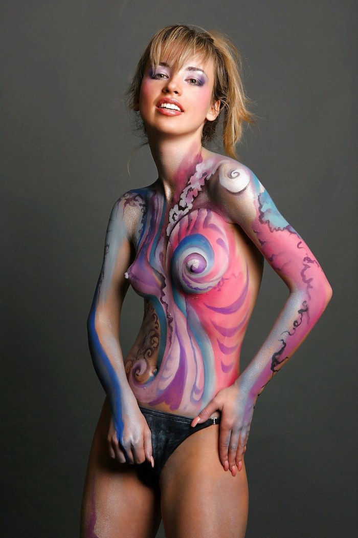 Body-art pornographic