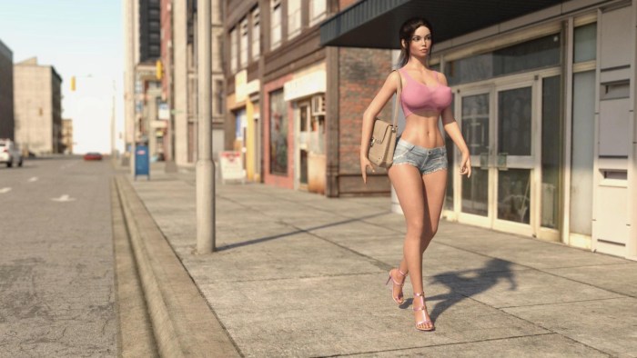 Realistic 3D adult game