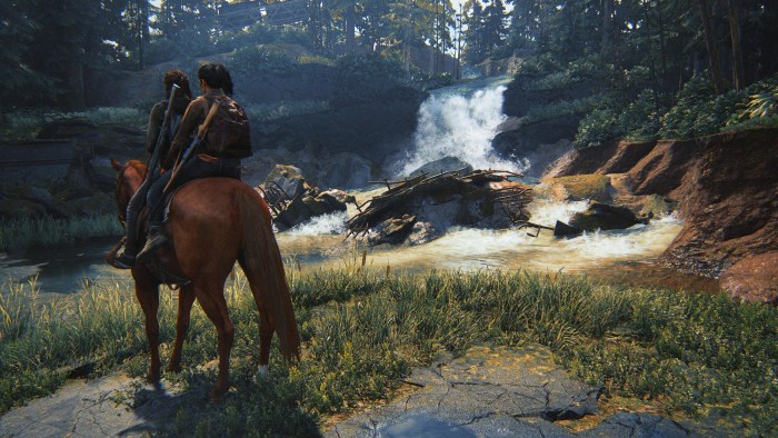 Joel on the horse The Last of US 2
