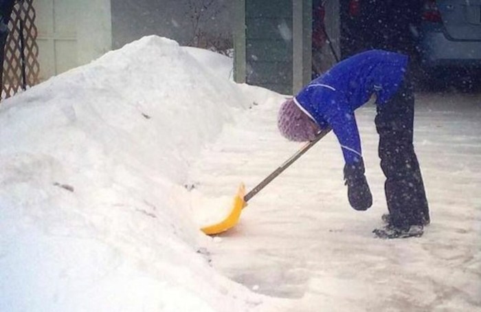 Snow cleaning joke