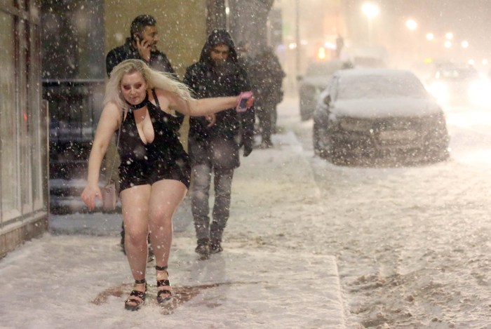 Trudged Through Snow