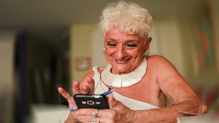 Seductive old women