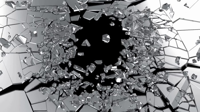 Broken glass