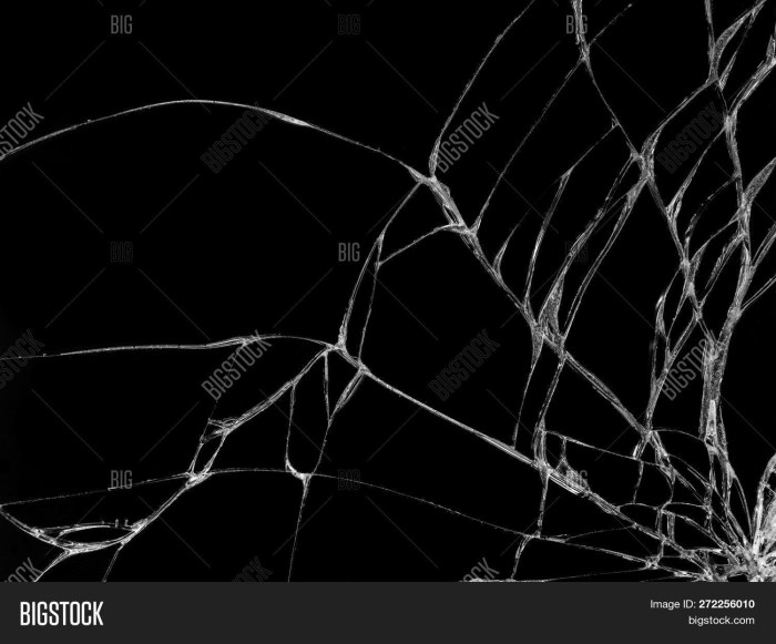 Black glass