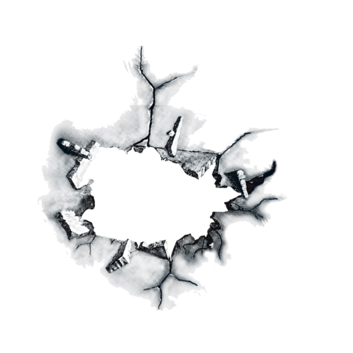 Wall explosion