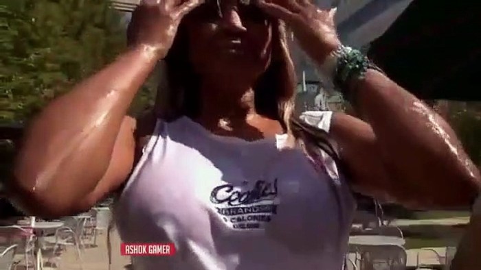 Wet Tee Shirt Ice Water Challenge