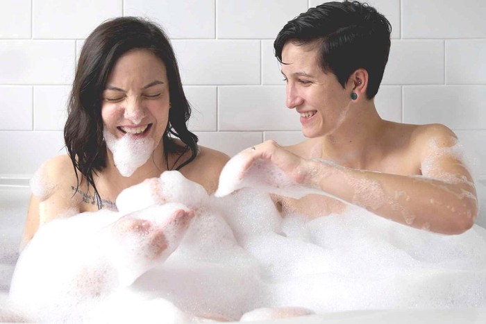 Human in Bath
