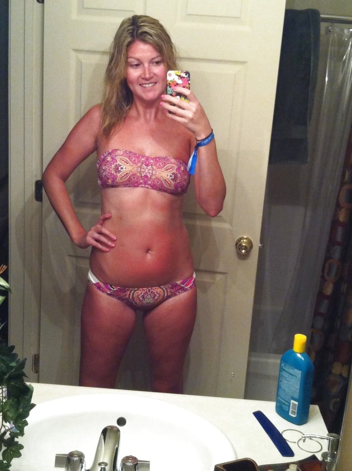 Selfie nude elderly women