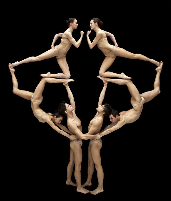 Final pose in the dance