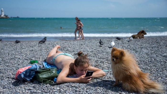 White rock Crimea Photoses