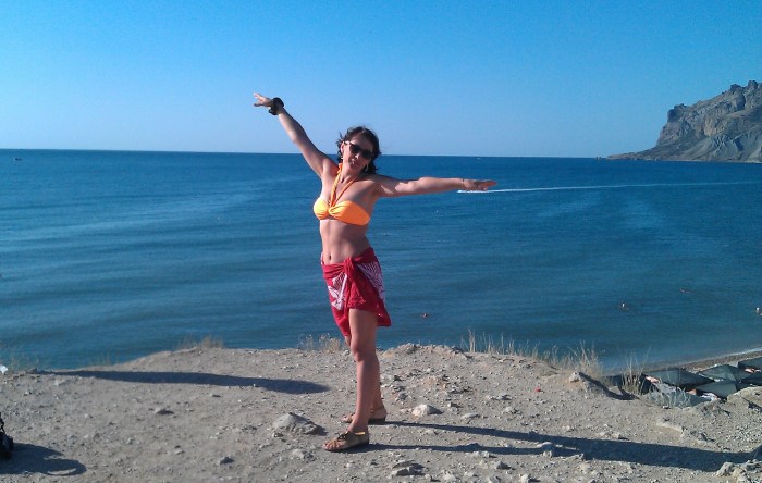 Coktebel Little Funder beach