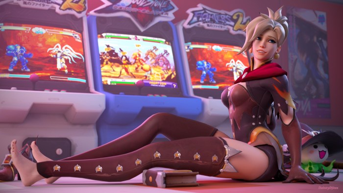 Overwatch Mercy Daintydjinn