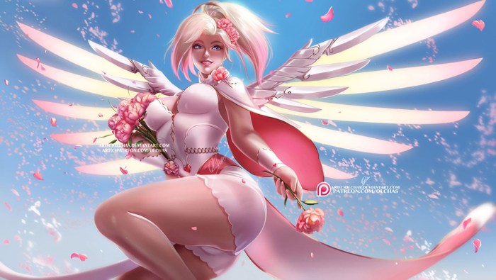 Sakimichan Angel Overvotch