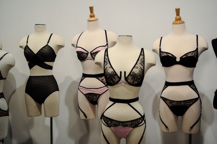 Underwear on a mannequin