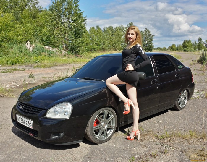 Niva and girl