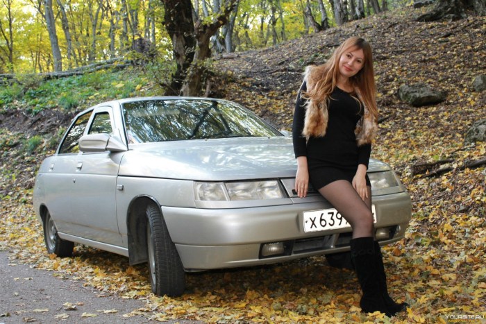 Lada Priora and Girls Drive2