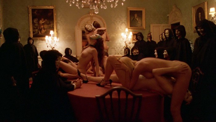 Gangbang on New Year's corporate party