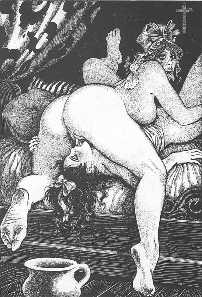 Erotic engravings Agostino Karrachci