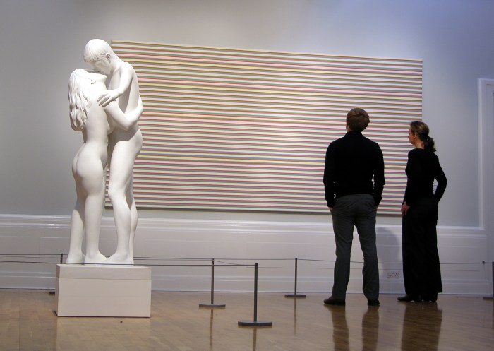 Statues of contemporary art